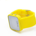 Fashion Kids Silikon-Armband weißes Licht LED-Uhren